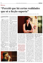 Entrevista sobre o romance “Uma Duas” para o jornal Diário Regional. 1de2