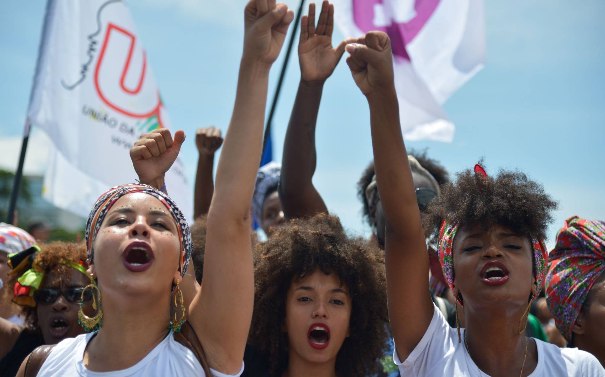 Marcha das Mulheres Negras em Brasília, em 2015. MARCELO CASAL JR AGÊNCIA BRASIL (Reprodução do El País)